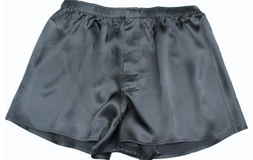JASMINE SILK  Mens Classic Silk Boxer Shorts Large