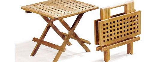 Jati Folding Picnic Table - A-Grade Teak Folding Garden Coffee Table - Jati Brand, Quality amp; Value