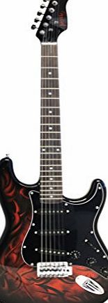 Jaxville Electric Guitar - Demon Red