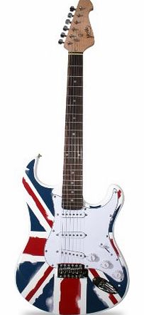 Jaxville ST1-GB ST Style Electric Guitar - Union Jack