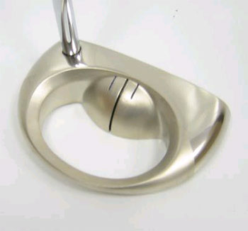 Golf INTEGRA Putter with Blue Talaxium Insert