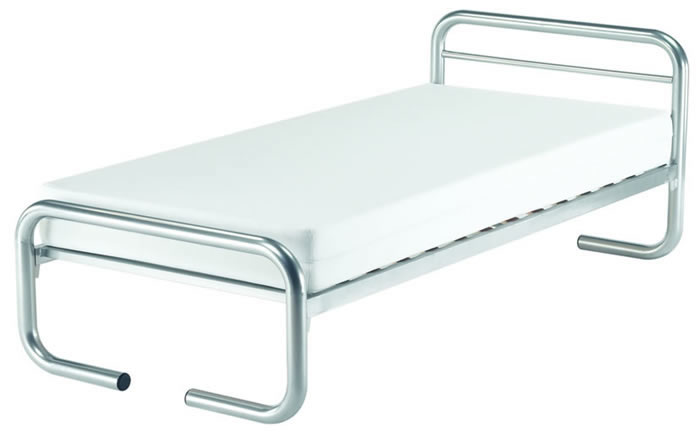 Bumper  4ft Small Double Metal Bed