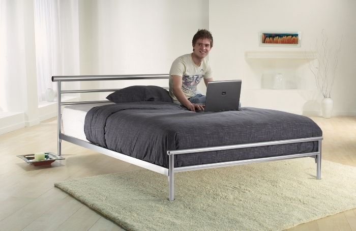 Eclipse Bedstead 3ft Single Metal Bed