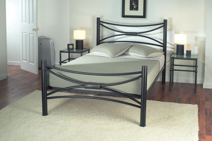 Jay-Be Beds Purity Bedstead 4ft 6 Double Metal Bed