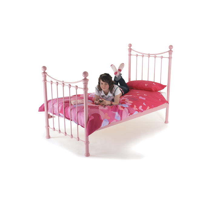 Jay-Be Beds Romance 3ft Single Childrens Metal Bedstead