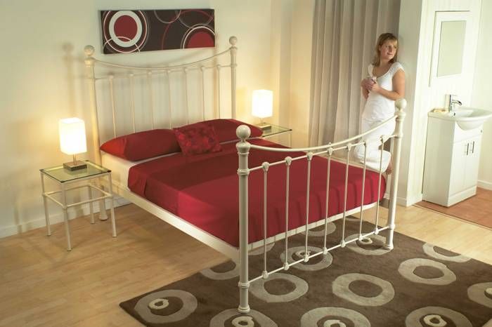Jay-Be Beds Romance Bedstead 3ft Single Metal Bed