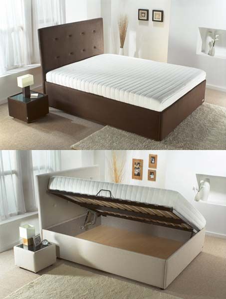 Jay-Be Beds Sky 4ft Small Double Ottoman Divan Bed
