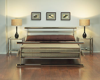 Jay-Be Galaxy Low Bed - Nickel Chrome Finish