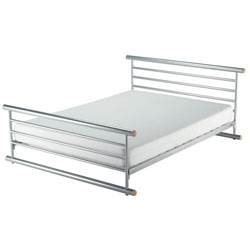 Galaxy Low Chrome - 3ft Single Bedstead