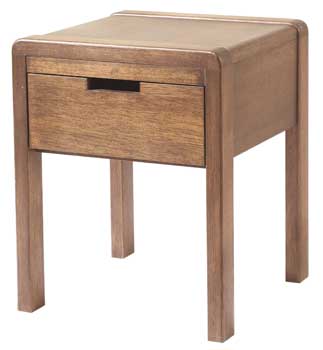 Jay-Be Monsoon Bedside Table in Walnut