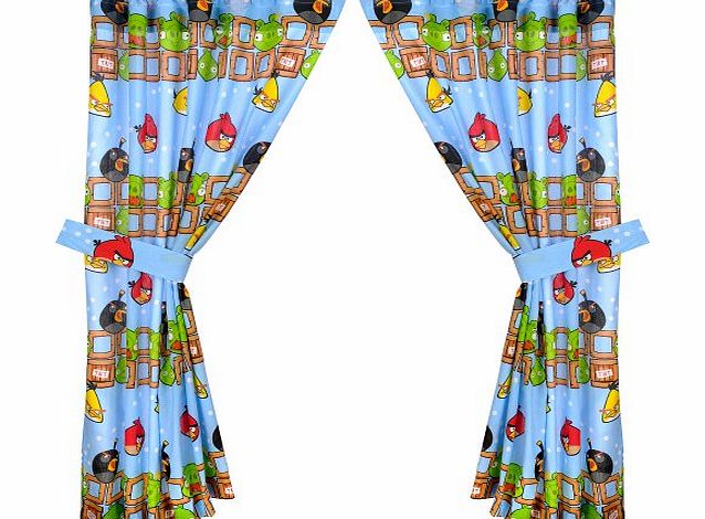Jay Franco Angry Birds Drapes/Curtains