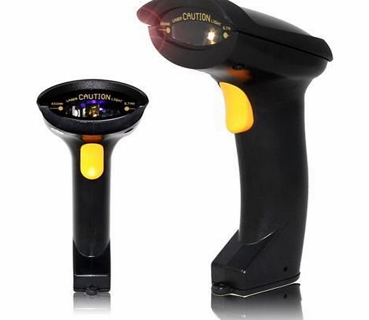 Jazooli Portable Wireless Rechargeable Handheld Barcode Scanner Bar Code Scan Reader USB