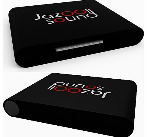 Jazooli Sound Bluetooth Stereo Audio Receiver Music iPod iPhone Dock Sound iPad Mini - Black