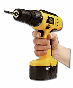 18V Cordless Drill & 710 Watt Corded Drill