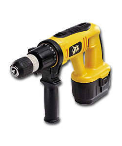 Cordless Hammer Drill plus 204 Piece Accessory Set