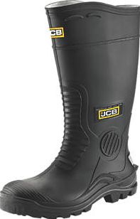 JCB, 1228[^]9023F Hydromaster Safety Wellington Boots Black