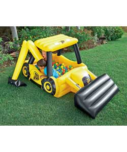 JCB Inflatable Ball Pool