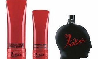 Jean Paul Gaultier Kokorico Gift Set 50ml EDT   50ml Shower Gel   30ml Aftershave Balm