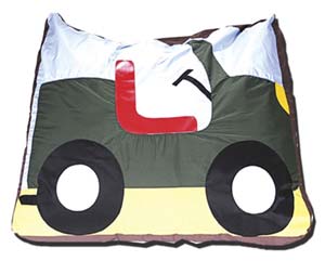 Jeep floor cushion