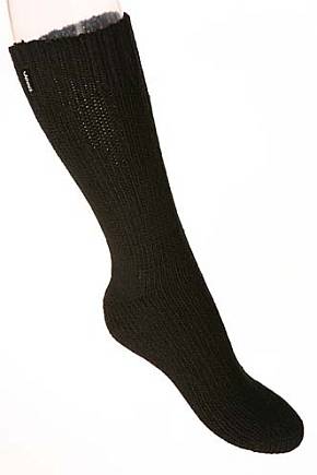 Jeep Mens 1 Pair Jeep Heavy Terrain Boot Sock Black