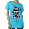 Jeepney (w) Jeepney Bitin and Clawin T-Shirt (Aqua)
