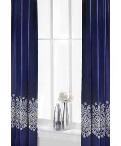 Jeff Banks Paisley Chain Curtains - 66 x 72inch