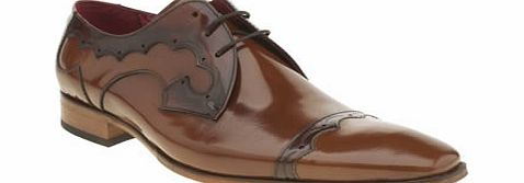 jeffery west Brown Scarface Fluer Cap Shoes