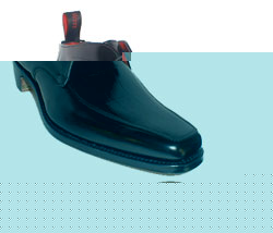 Mens croc apron boots