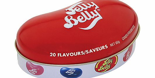 Jelly Belly Bean Shaped Tin With Jelly Beans, 65g
