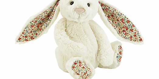 Jellycat Bashful Blossom Bunny, Medium, Cream