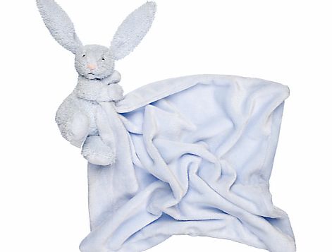 Jellycat Bashful Bunny Blankie, Blue