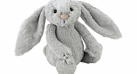 Jellycat Bashful Bunny, Medium, Silver