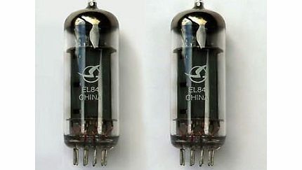 Jellyfish Audio EL84 Valves Matched Pair for Marshall amp; other guitar / HiFi amplifiers