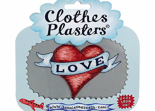 Jennie Maizels Clothes Plasters, Love, Pack of 1
