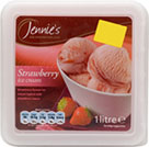 Jennies Strawberry Ice Cream (1L) On Offer