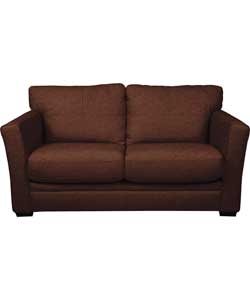 Jennifer Leather Sofa Bed - Chestnut