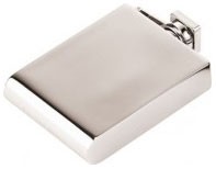 Jennifer Ulisse Stainless Steel Hip Flask 3oz