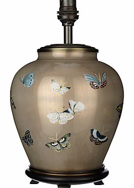Jenny Worrall Butterflies Glass Lamp Base