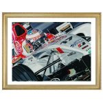 Jenson Button In the Running Print