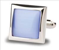Jermyn Shirts 055/A Blue Cushion Cats Eye Cufflinks