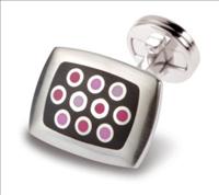 Jermyn Shirts 064/B Pink Tonal Spot Cufflinks