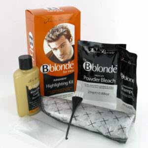 Jerome Russell Bblonde Permanent Highlighting Kit for Men