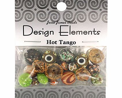 Jesse James Beads Design Elements, Hot Tango