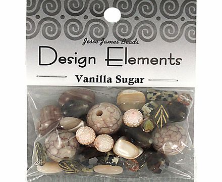 Jesse James Beads Design Elements, Vanilla Sugar