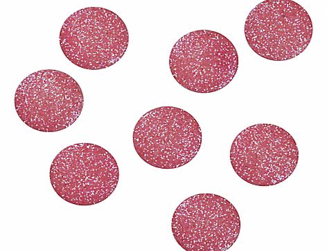 Large Glitter Dot Paper Toppers,