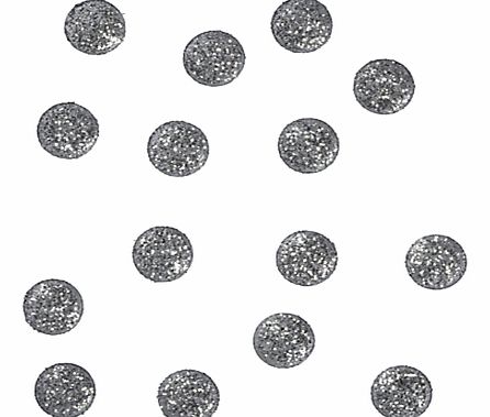 Small Glitter Dot Paper Toppers,
