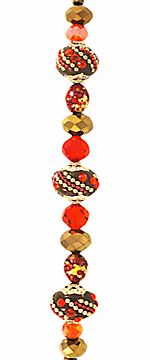 Jesse James Stoneware Family Beads