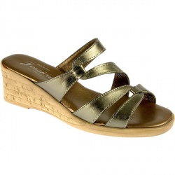 Jessica Female Amber Leather Upper Leather Lining in Pewter