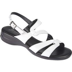 Female Diamond Leather Upper Leather Lining Comfort in White