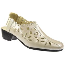 Female JES1108 Leather Upper Leather Lining Casual Shoes in Beige, Black